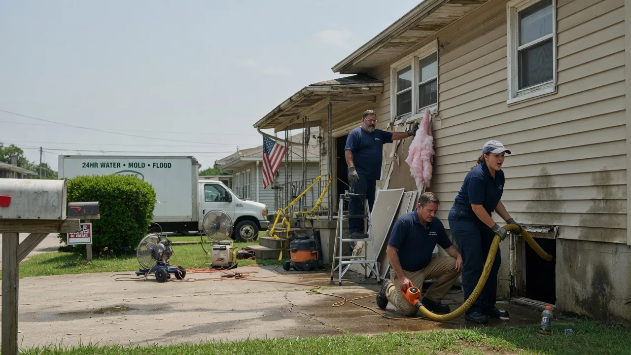 Water Damage Repair in Salineno, TX near me